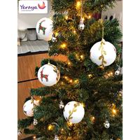 Gambar Hiasan Bola Natal Salju Rusa 8cm isi 3-Aksesoris Pohon Natal-Dekorasi Pohon Natal Plastik dari Yeraya Toko Rohani Kota Administrasi Jakarta Selatan 2 Tokopedia