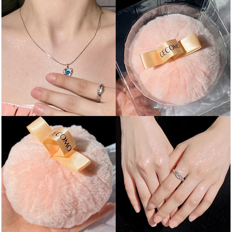 Phấn phủ dạng bột có độ bóng cao, dạng bóng dạng bột trang điểm ba chiều. 1 gói Nữ Mỹ Phẩm Cosmetic Women 1