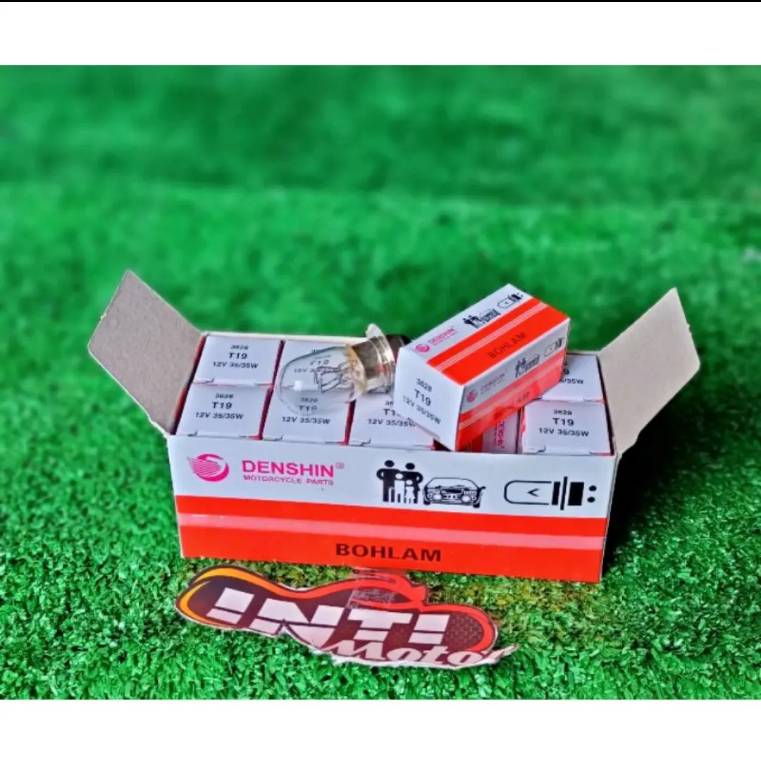 Lampu Depan Bohlam Motor TKD Non Halogen & Halogen 25 35 W Dop Bolam universal densin original asli autovision dopp t19 t 19 standar std standart front lamp promo sale diskon berkualitas murah termurah bagus terbaik TERBARU