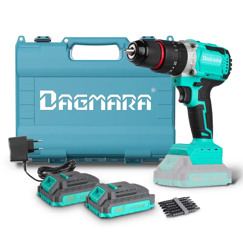 Dagmara seri biru Heavy Duty Cordless tools(impact wrench/cordless drill/angel grinder) jual terpisah 1