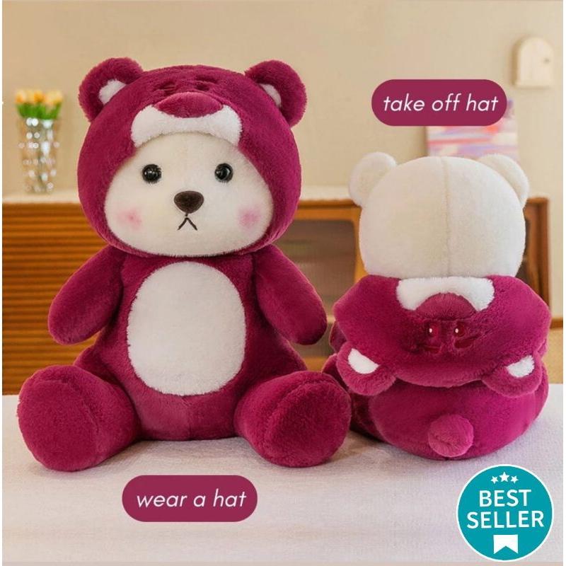 Mainan Boneka Viral Tedy bear Cosplay Cute 35CM HighQuality Import SNI Anak Kado Asli Dolls 6