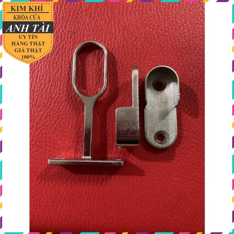 tai áo ngoài,tai áo giữa dẹt,bát đỡ,bát treo, bas suốt cho thanh nhôm treo quần áo bầu dục oval