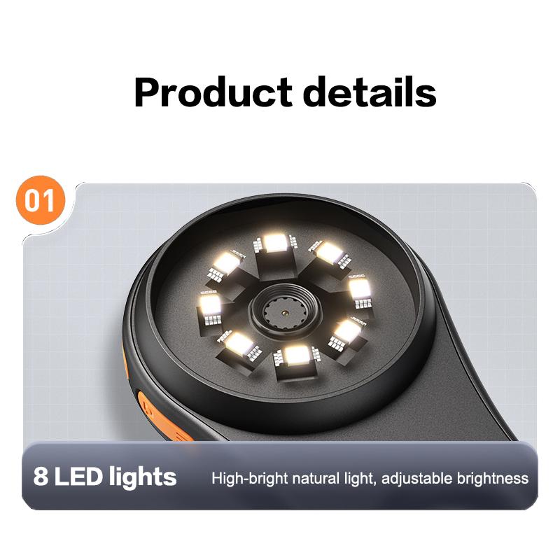 Product Introduction of Digital Handheld Microscope Magnifier For 500X Zoom Electronic Magnifying Glass 2 Million Pixels High Quality IPS Screen 36