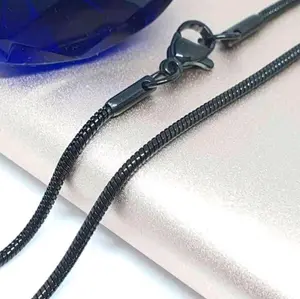 kalung bulat hitam titanium 925 Ulang tahun Sukses Harian Keterlibatan Pernikahan Santai Anggun Etnis