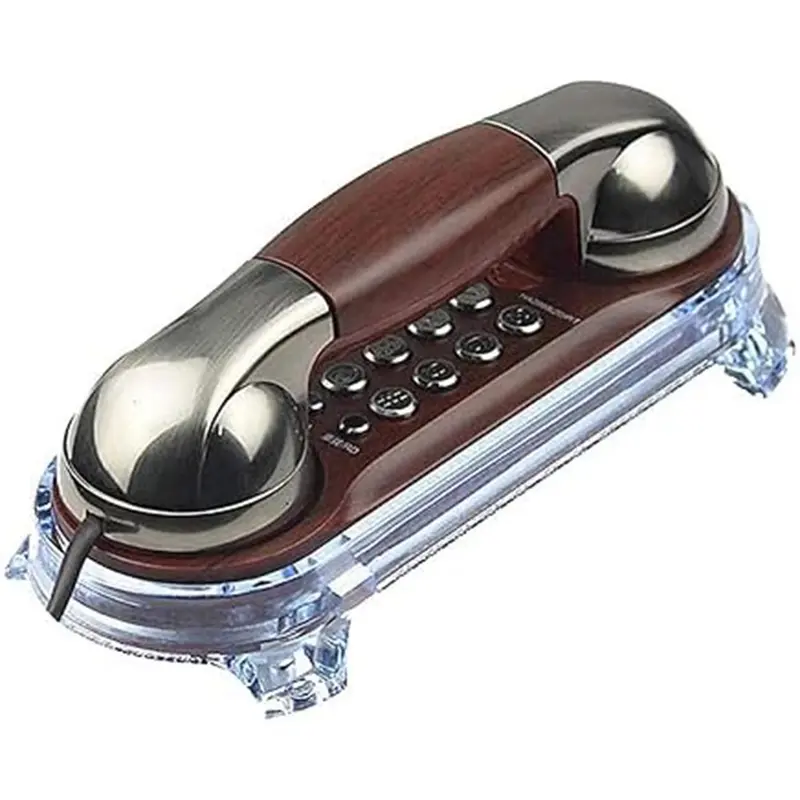 Điện Thoại Treo Tường Cổ Điển Nhỏ Đồ Trang Trí Cổ Điển, Phong Cách Cổ Điển Thích Hợp Để Treo Tường 1