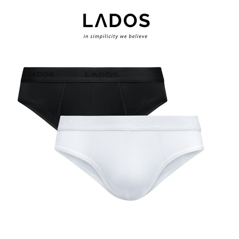 [COMBO 2 QUẦN] Quần lót nam tam giác LADOS-4128 chất thun bamboo cao cấp thấm hút mồ hôi, co giãn thoải mái