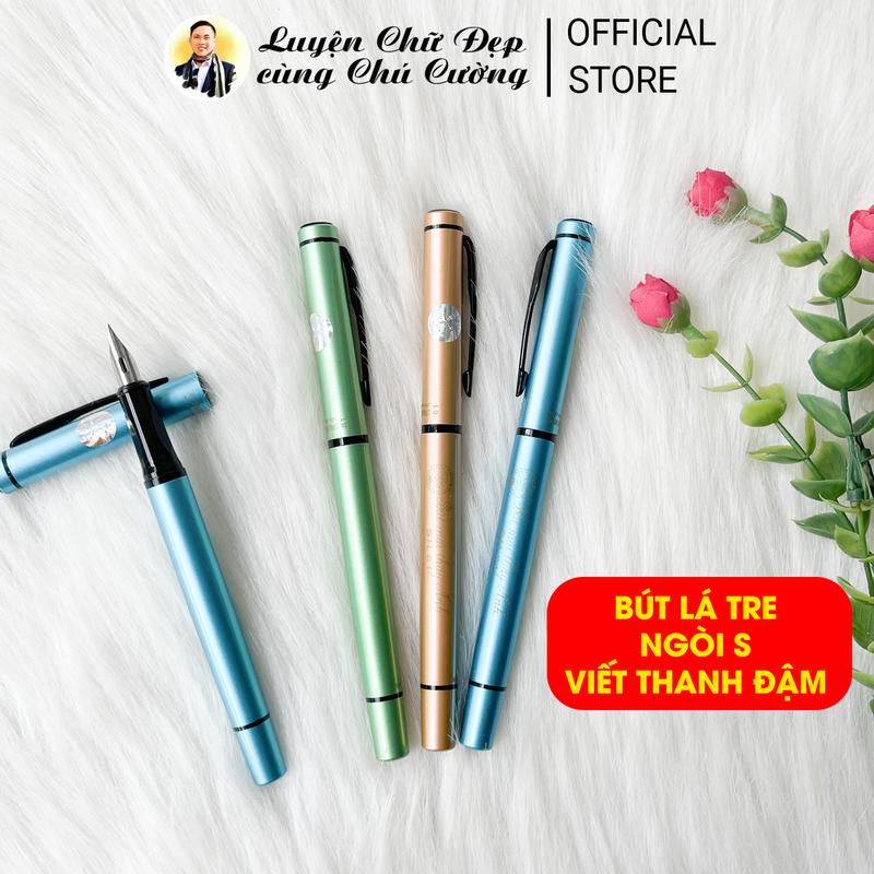  Bút mài Thầy Ánh SH081 | ngòi lá tre cỡ S viết tiêu đề và chữ thường 