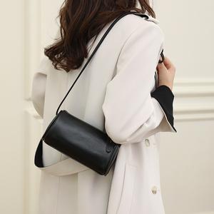 Genuine Leather Bag for Women, New Summer Cowhide Handbag, Phone Bag, Shoulder Crossbody Pillow Small Bag, Simple Style, Suitable for Daily Use