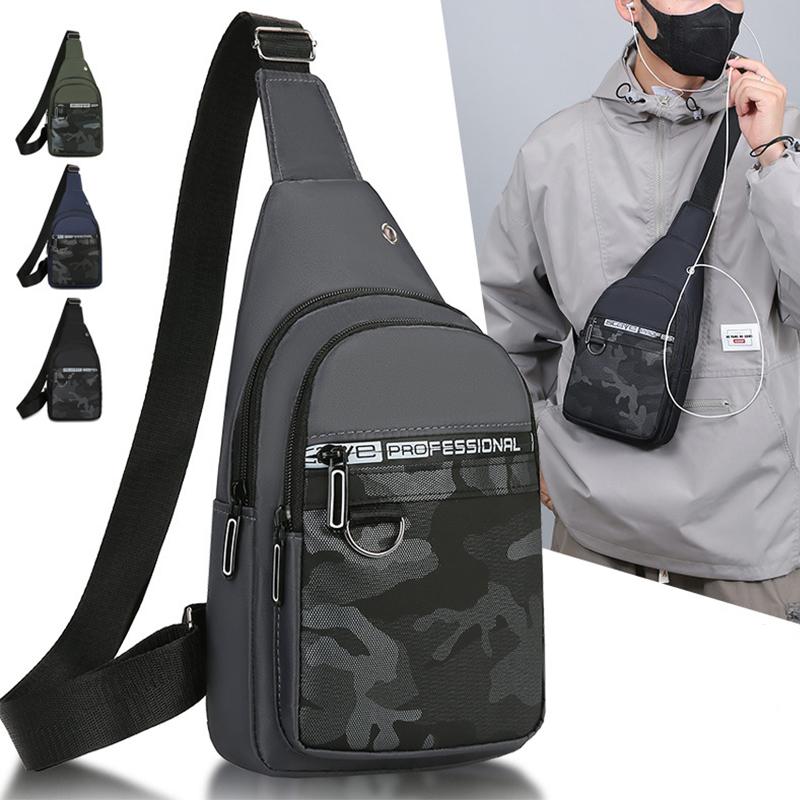 Túi Đeo Ngực Nam, túi Messenger Thường Ngày Túi Đeo Chéo Đa Năng, Túi Đeo Vai Nam, Thích Hợp Cho Thể Thao Và Hoạt Động Ngoài Trời, Túi Đeo Ngực