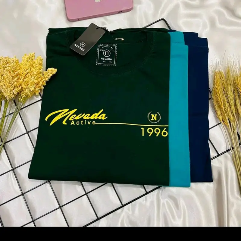 PAKET ISI 3 PCS // BAHAN FULL KATUN // SIZE M , L , XL //  MOTIF RANDOM // UNISEX // BAHAN ADEM NYAMAN DI PAKE Baju Dewasa Pria Kaos Distro Oblong Pendek Cowok Polos 1