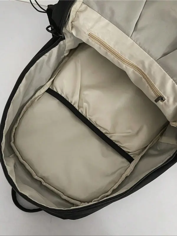 Women's Solid Color Backpack, Lightweight Casual Backpack, Backpack for Men & Women 3