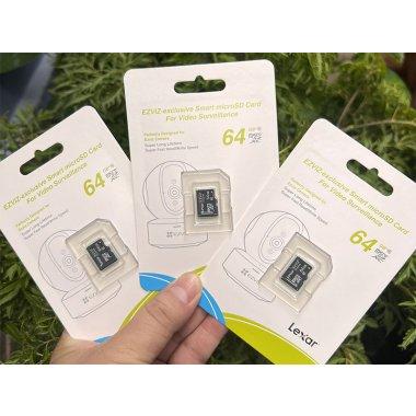 Thẻ nhớ Camera Ezviz 64Gb Class 10 Tốc Độ Cao Phụ Kiện