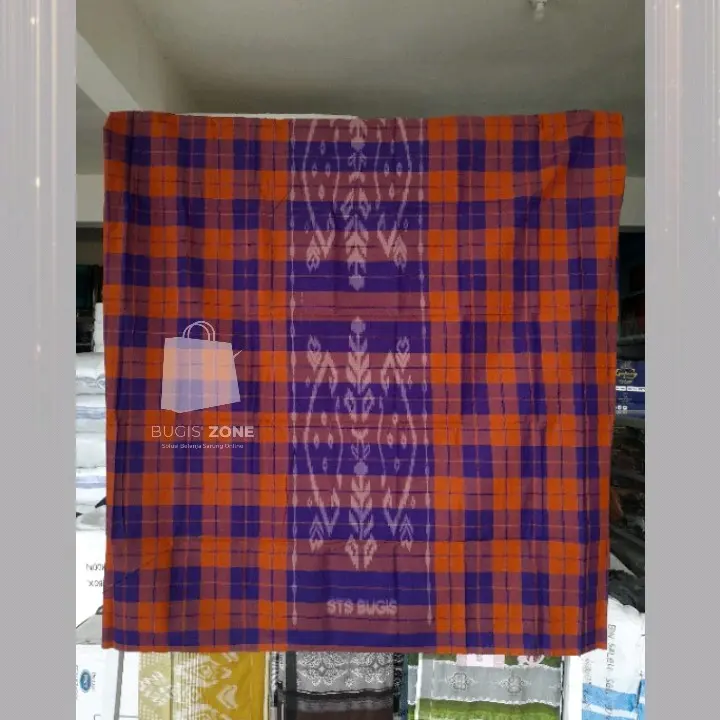 Sarung STS BUGIS Katun Muslim Tenun 2