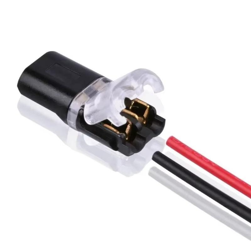 Product Introduction of Docking 2Pin Fast Plug Wire Connector With Locking Buckle Waterproof Quick Terminal Block Cable Crimp Terminals Electrical 18