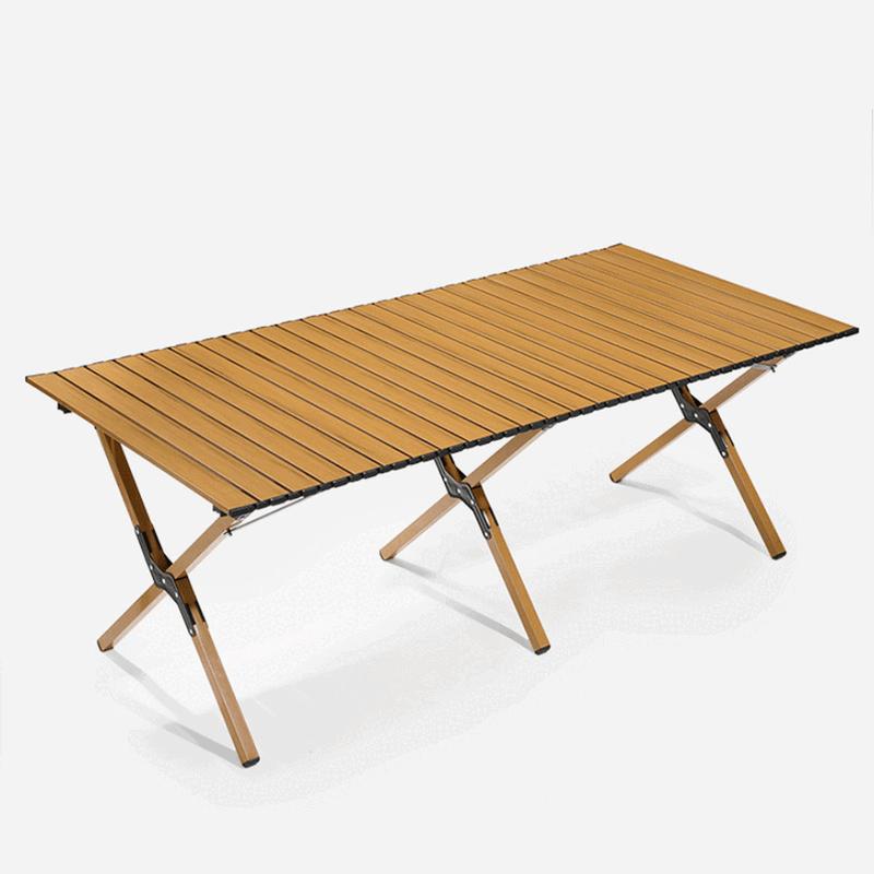 Product Introduction of Outdoor Camping Egg Roll Table Oil-proof Waterproof Wash-free Folding Portable Dining Table for Home BBQ Stall Camping 1.5m portable  chair  outdoor 6