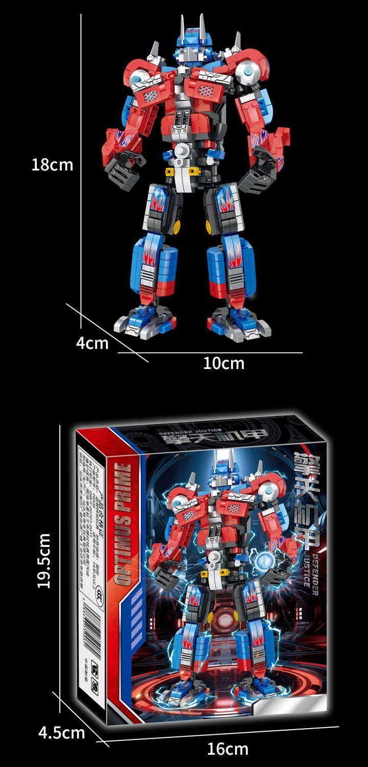 Product Introduction of Đồ Chơi Transformers, Tương Thích Với Lego, Mô Hình Optimus Prime Bumblebee, Khối Xây Dựng Lắp Ráp Lớn, Quà Sinh Nhật 9