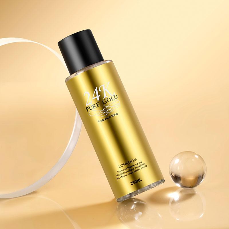 LONKOOM PARFUM Fragrance Spray Sweetheart Assassin/24K Gold/Noble Gold/Weekend Party Long-Lasting Fresh Air 250ml 4