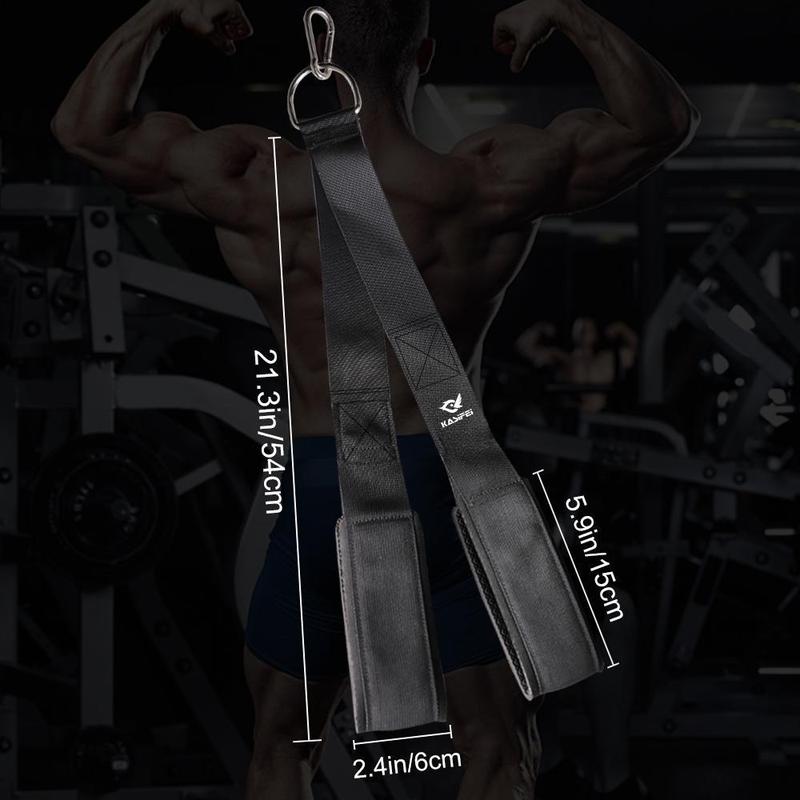 Portable Tricep Rope, 1 Count Adjustable Dual Handle Tricep Pull Down Rope, Professional Fitness Equipment For Home Gym Workout, Gymtok 1