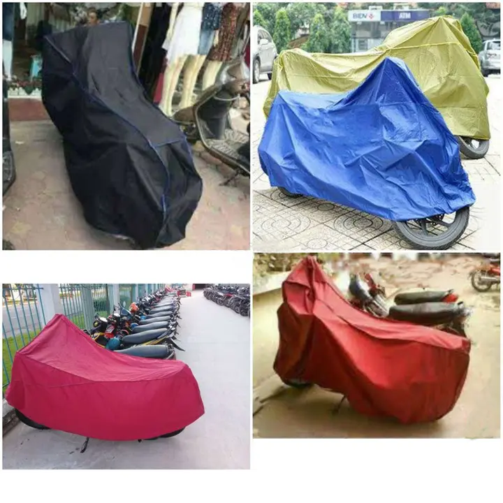 Bạt trùm xe máy chịu nhiệt tốt, chống nắng, chống mưa phù hợp nhiều loại xe 1