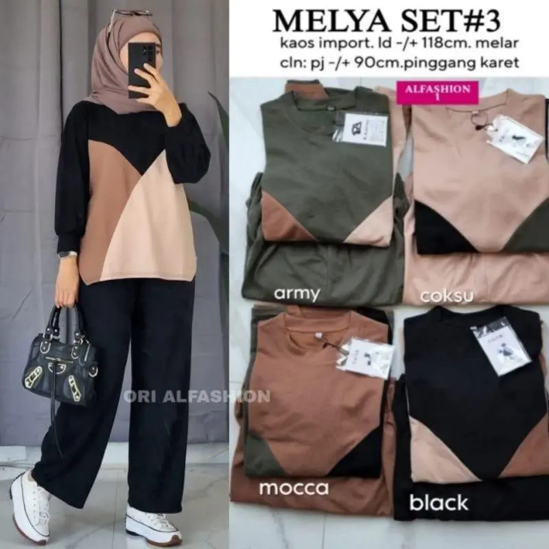 MELYA SET LD 110 & XXL LD 130 JUMBO ONE SET CRINGKEL AIRFLOW