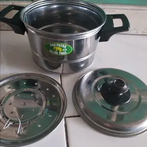Dandang Nasi Mini Tutup Stainless Murah - Kitchenware Kukusan