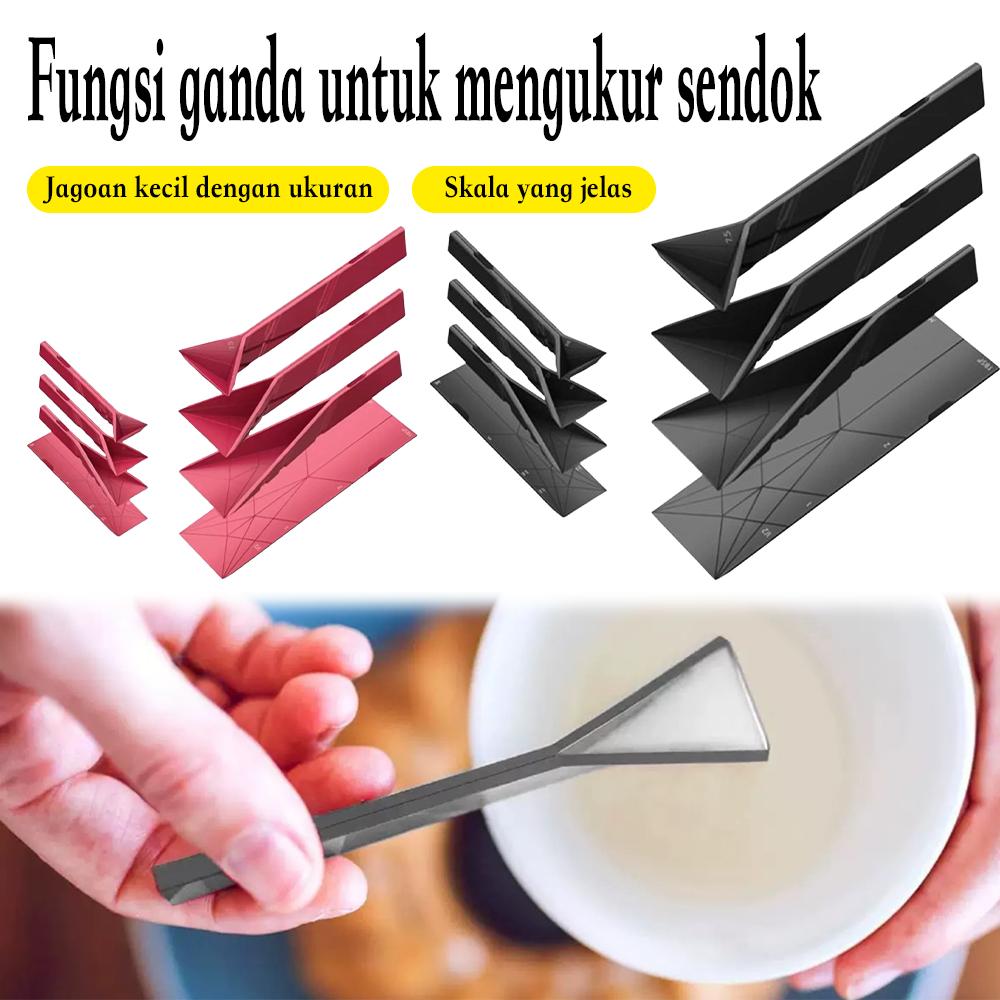 Sendok Kalkulasi Multifungsi Kreatif, Modis, dan Teknologi Marah, 3-in-1 untuk Memudahkan Hidup Harian