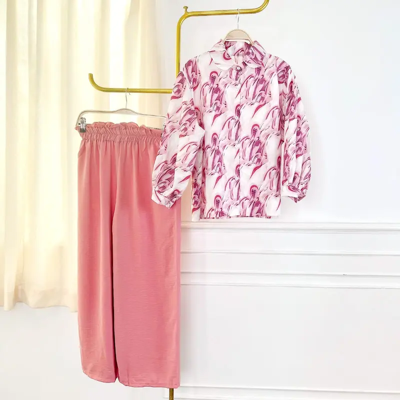 Kyla Fashion - Baju Wanita One Set Carlotta Marble 4