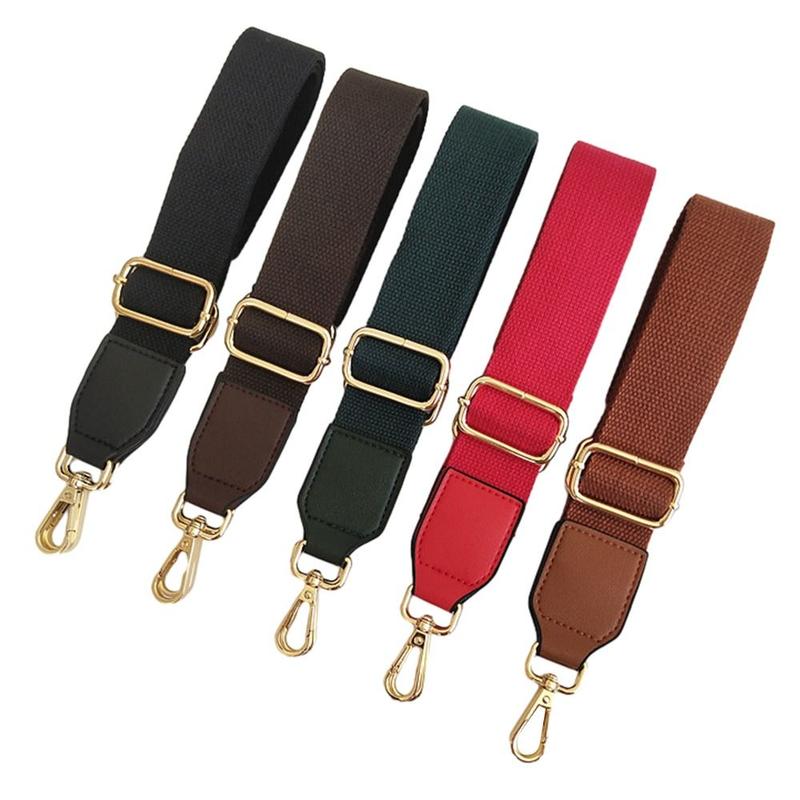 Product Introduction of Tali Beg Boleh Laras, Fesyen, Lebar, Tali Beg Bahu Gantian, Bahan Kanvas, Warna Pepejal, Tali Pinggang Beg Tangan 15