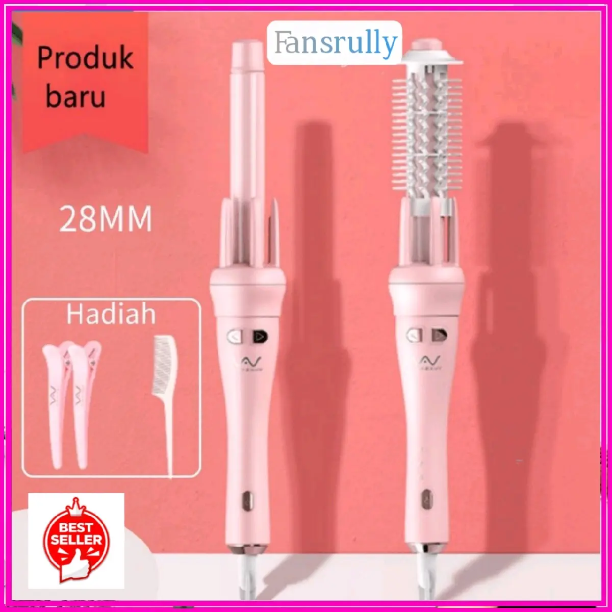 CATOKAN VIVID 3rd Generation VIVIDO VOGUE VOGUA, CATOKAN KERITING CURLY OTOMATIS, MAGIC CURLER Catokan kriting vivid vogue 3rd series curling iron Catok Box