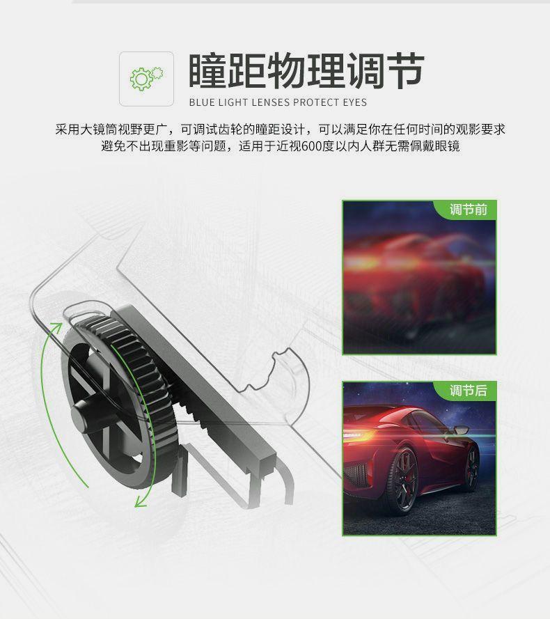 Product Introduction of Kính VR, Hàng Mới Về, Gương Ma Thuật Ngàn, Phim 3D Và Trò Chơi Thực Tế Ảo AR, Kính Thông Minh, Tất Cả Trong Một, Chuyên Dụng Cho Điện Thoại Di Động 11