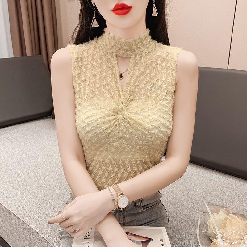 Product Introduction of Áo Yếm Nhồi Bông Đổ Xô, Thiết Kế Xinh Xắn, Phong Cách Độc Đáo Gợi Cảm, Áo Không Tay, Dành Cho Nữ, Thích Hợp Cho Mùa Thu Và Mùa Đông, Hàng Mới Về Top Women Umi 6