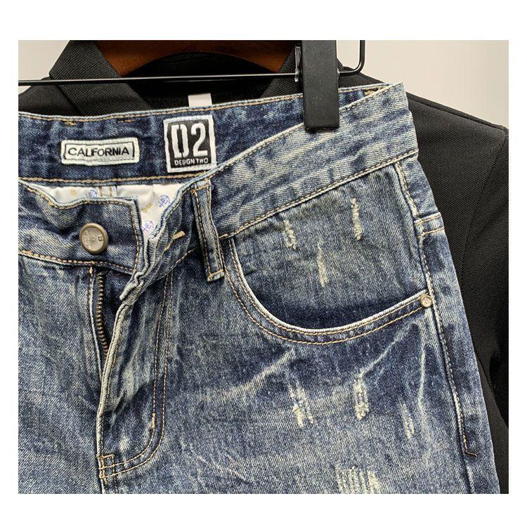 Product Introduction of Quần short nam chất jeans cao cấp - Form rộng thời trang, vải mỏng nhẹ co giãn 19