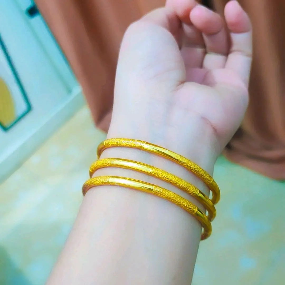 gelang keroncong motif pasir lapis kristal awet tahunan
