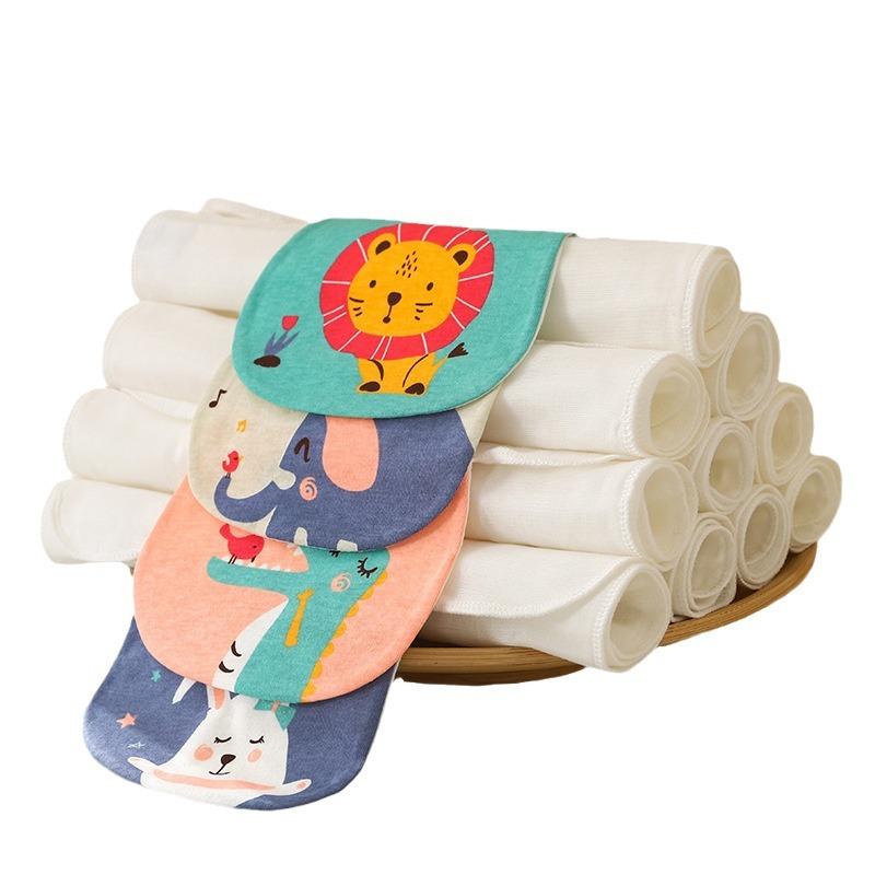 Infant Sweat Towel 4 Layers Pure Cotton Gauze Sweat Towel Handkerchief ...