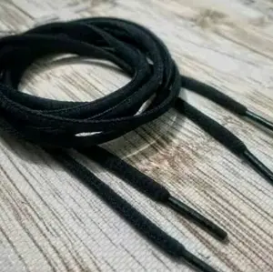 Tali Sepatu Warna Hitam Panjang 90cm 1 Pasang