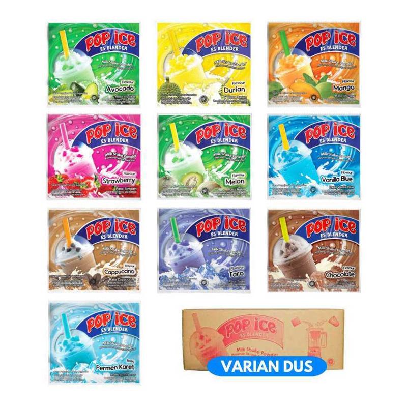 Product Introduction of POP ICE SACHEET MANGGA 1 DUS ISI 25 RENCENG / POP ICE RASA MENGO 1 KARTON 25GR 3