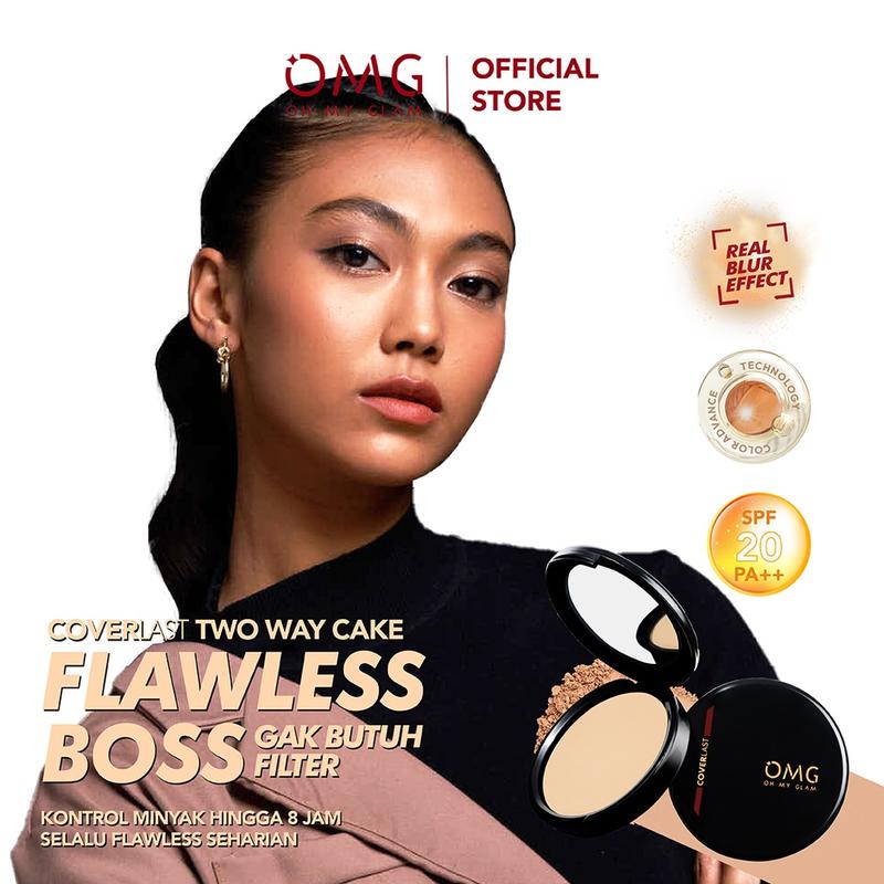 OMG Oh My Glam Coverlast Two Way Cake 12 g 1