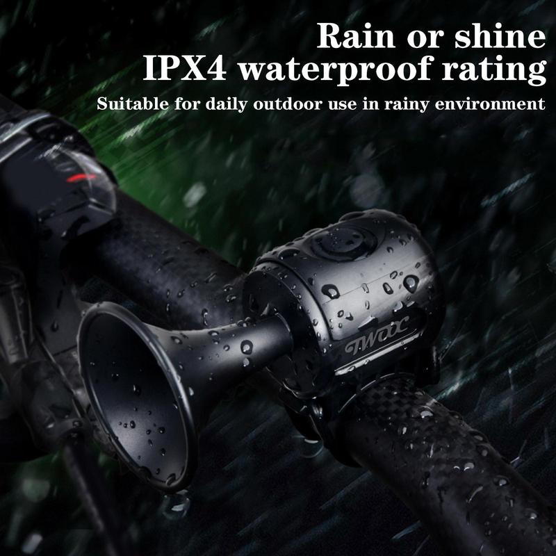 Product Introduction of Bike Bell Electronic Loud Horn ABS Safety Electric Speaker Ring Bell Warning Alarm Bell 39