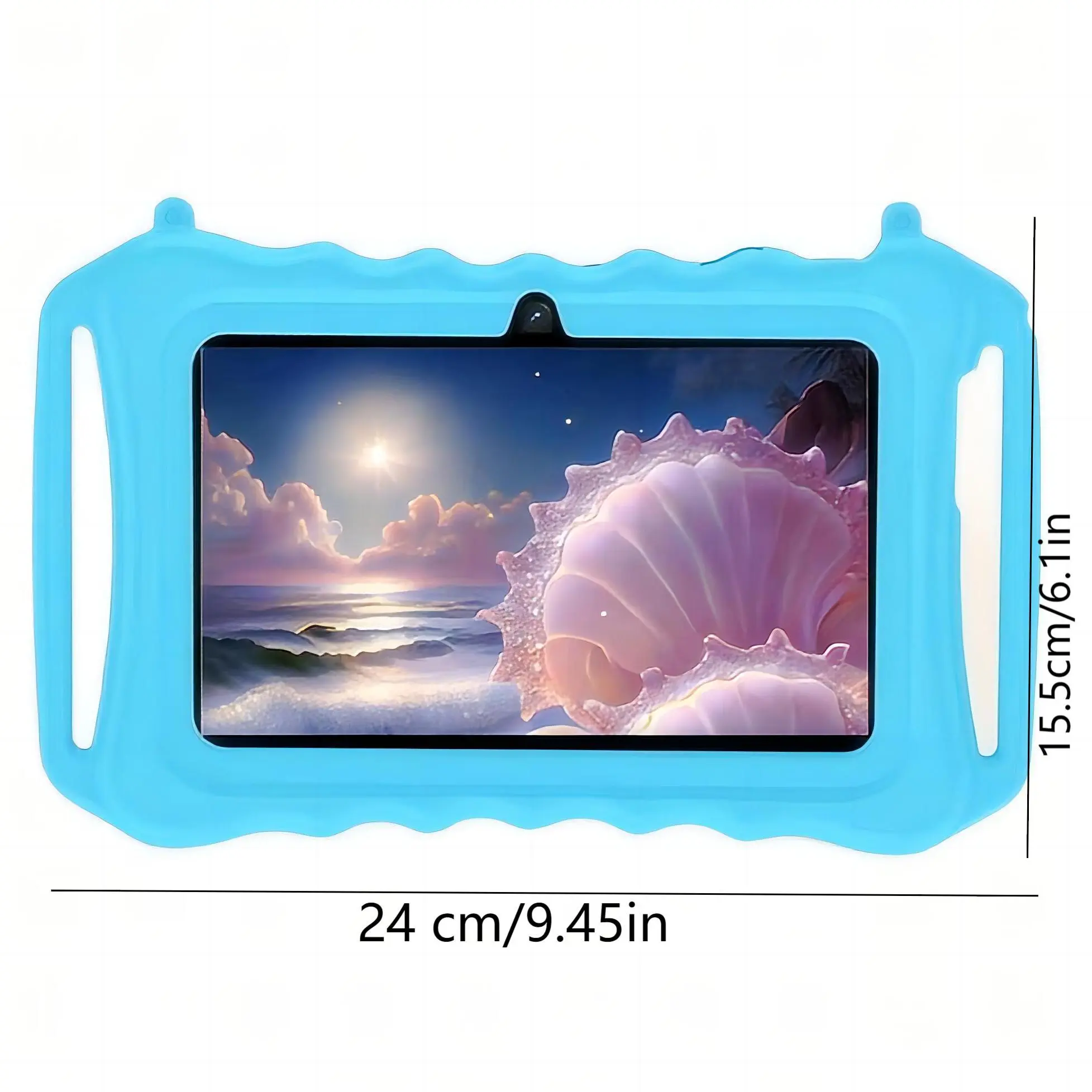 子供用7インチAndroid 12タブレット、RAM 2GB・ROM 32GB、2.4GHz Wi‑Fi