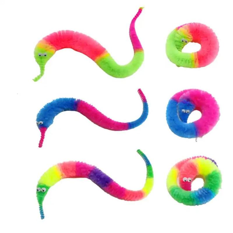 Product Introduction of Magic Twisty Worm Interesting Cute Flexibility Creative To Children Colorful Hot Toys Magic Z3N5 19