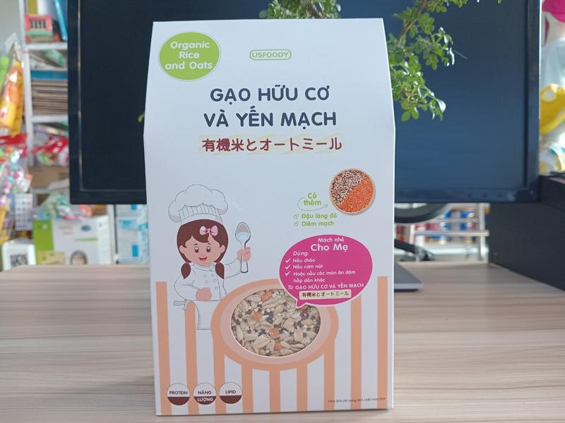 Cháo, gạo hữu cơ Hokkaido, ST25 NẤU CHÁO ĂN DẶM CHO BÉ 4