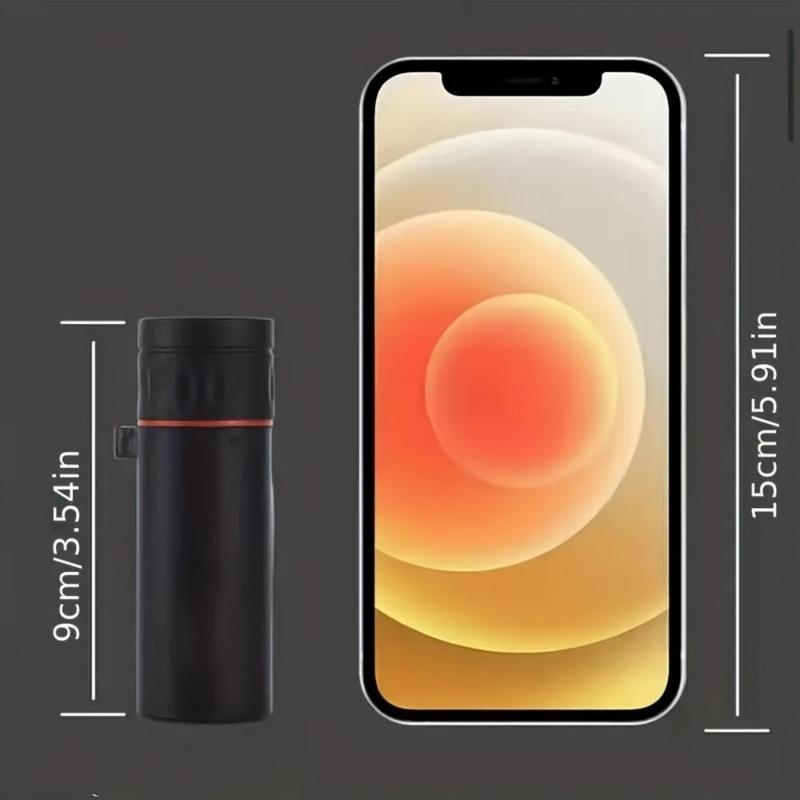 Product Introduction of Monocular Telescope, Portable Monocular Telescope with Storage Bag, Outdoor Camping & Travel Telescope, Perfect Photo Gift 1