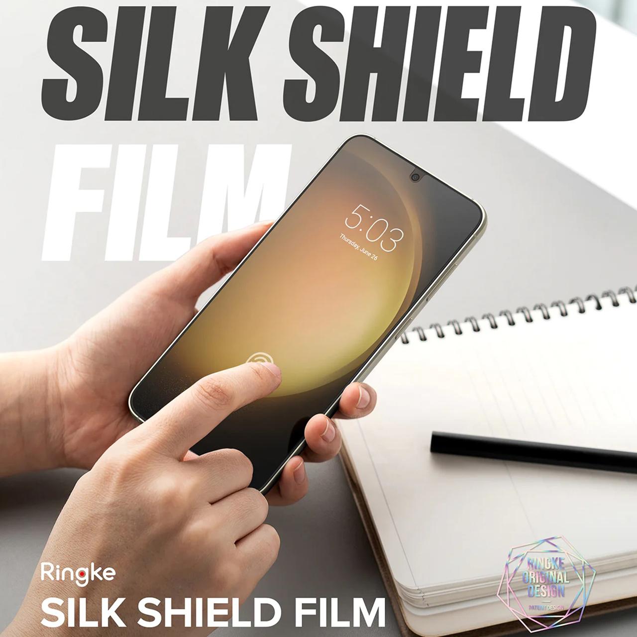 Screen Protector Samsung Galaxy S23 Ultra Plus Ringke Silk Shield Film