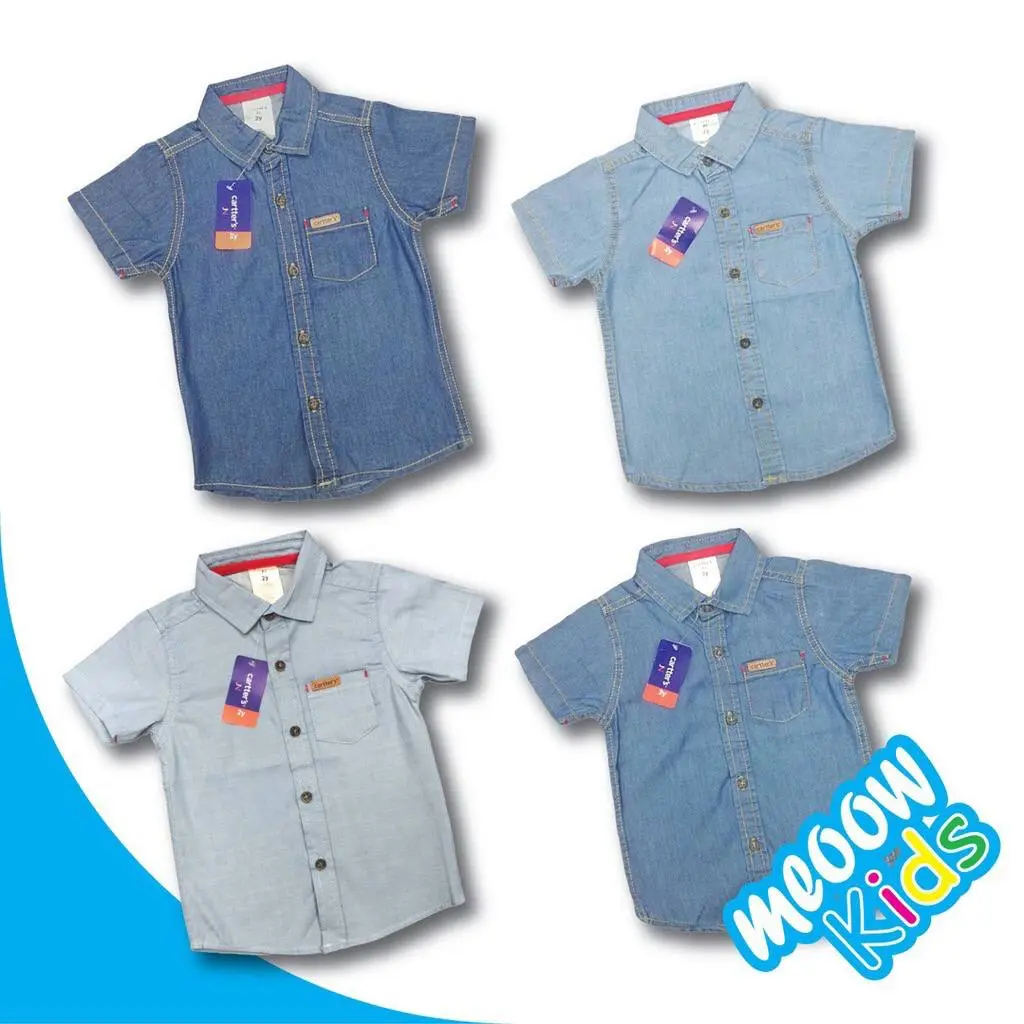 KEMEJA DENIM (2-12 TAHUN)