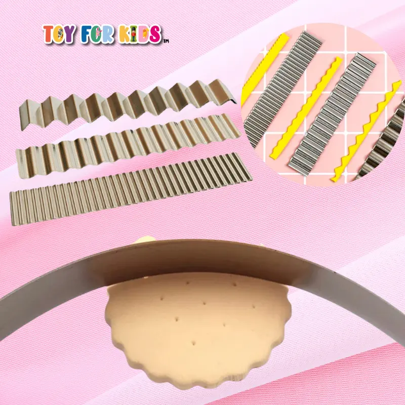 Flexible Polymer Clay Cutter Waving Cutter Air Dry Clay Knife Precision Cutting Hobby for Clay Sculpture Pottery Modeling Polymer Craft