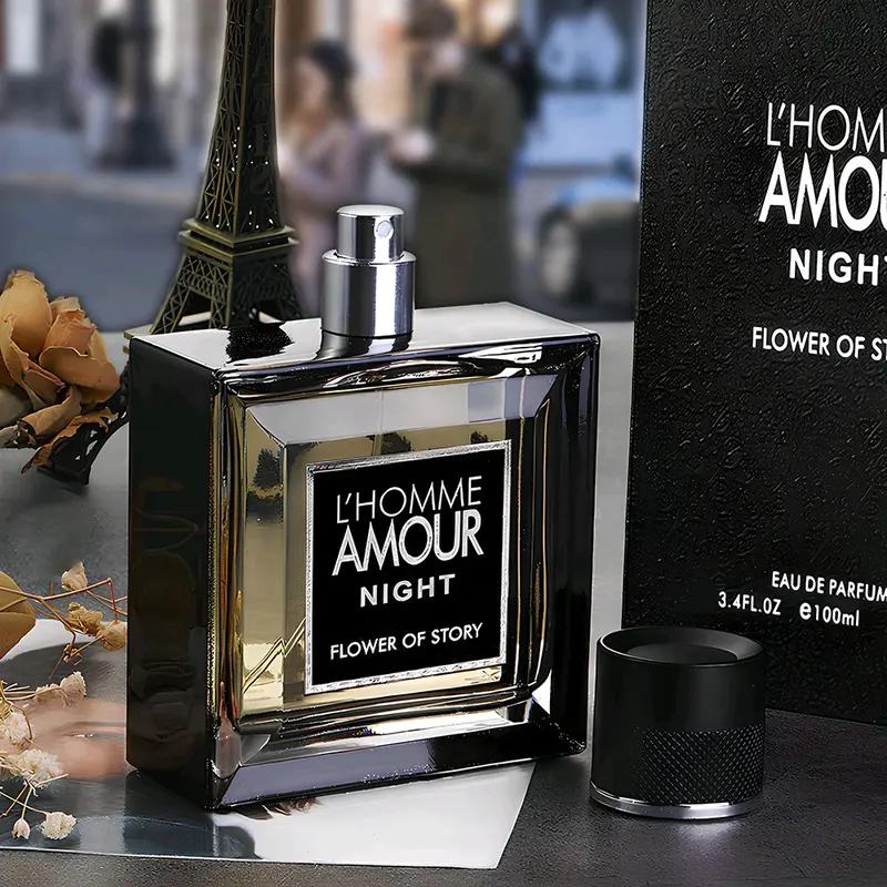 Nước Hoa Nam Cao Cấp 100ML L'HOMME AMOUR NIGHT Phong Độ Đẳng Cấp Thơm Mát Quyến Rũ Phong Cách Nước Hoa DUBAI Lưu Hương Lâu 2