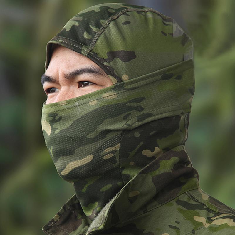 Topi CP, Topeng Muka Penuh, Sesuai untuk Permainan Perang, Berbasikal ...