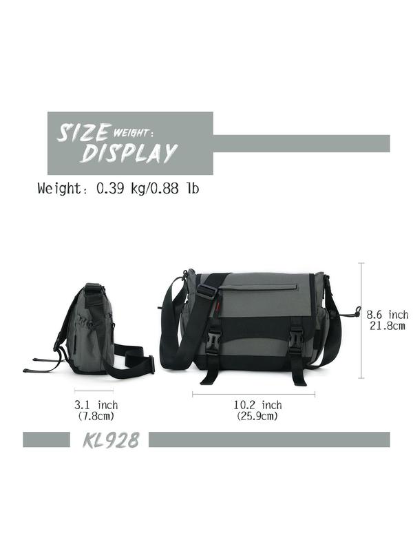 Classic Crossbody Bag, Lightweight  Shoulder Bag, Casual Bag for Men & Women 1
