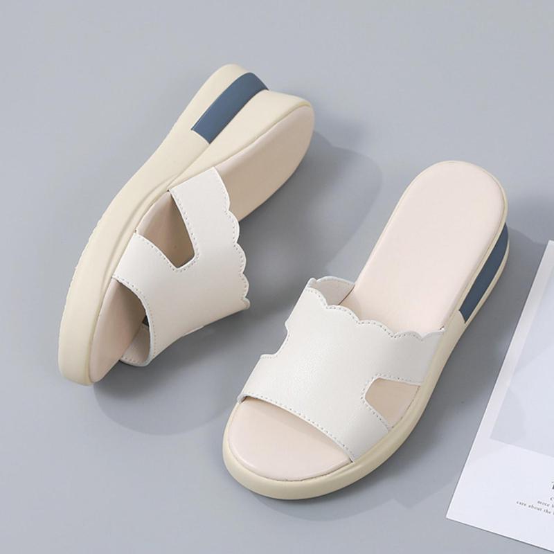 Product Introduction of Sandal Wedges Wanita Fashion Kekinian 2024 - Tinggi Hak 5 Cm - Sendal, Cewek 6