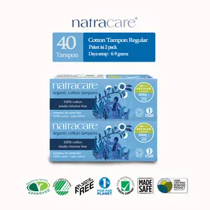 NATRACARE Digital Cotton Regular Tampon 20s (2 pack)